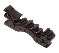 SUPVOX Support Pinceaux Calligraphie en Bois de Santal, Porte-stylo Dragon Noir, Repose-pinceau Décoratif pour Bureau et Maison, Accessoire Traditionnel Chinois pour Écriture et Dessin