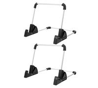 SUPVOX Support Pliable Réglable pour Tablette Lumineuse LED A4, Lot de 2, Structure Métallique Noire, Pupitre de Dessin et Peinture pour Artistes, Bureau Créatif, Traçage et Loisirs