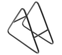 SUPVOX Support Porte-sous-Verres en Fer Noir, Rangement Multifonction pour Dessous de Plat et Tasses, Taille Compacte, la Cuisine et Bureau, Organisateur Déco Intérieur Pratique