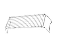 SUPVOX Support pour Barbecue Extérieur Acier Inoxydable Résistant Haute Température Accessoire Pratique pour Camping et Jardin Rack Multifonction pour Grillades Plein Air