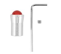 SUPVOX Support pour Diapason en Jade Rouge 12mm, Base Stabilisatrice Antidérapante 0,91 pour Rangement Sécurisé, Porte-instrument de Musique pour Sonothérapie et Contemplation à Domicile