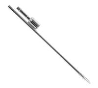 SUPVOX Support pour Mât de Drapeau en Acier Inoxydable Palier Lisse Piquet de Fixation Robuste Diamètre 0,65 Pouce Base Piquet Insertion Rapide pour Usage Extérieur et Jardin Résistant