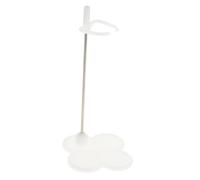 SUPVOX Support pour Poupée Portable Blanc Socle Stable pour Figurines Action Support Vertical Polyvalent pour Exposer Poupées et Accessoires Maison pour Collection et Décoration
