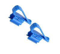 SUPVOX Support pour Tuyau de Filtration Aquarium 2 Pièces Pince de Fixation Coulissante Plastique Bleu Compact pour Nettoyage Seau Réservoir Aquariophilie