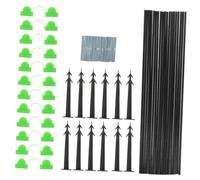 SUPVOX Support Ring Serre Jardin Plastique Arceaux Courbés pour Protection Plantes Filet Anti-Oiseaux et Anti-Gel Accessoires Mini Serre Tunnel Jardin Extérieur