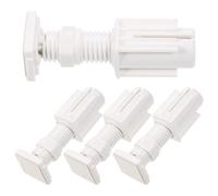 SUPVOX Supports pour Stores à Persiennes 25 Mm sans Perçage, Kit 4 Pièces, Fixation Murale Réglable en Métal, Accessoires pour Stores Intérieurs, Installation Facile pour Maison et