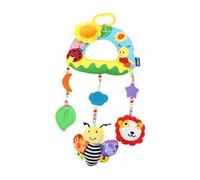 SUPVOX Suspendu Garçon Fille pour Poussette et Siège Auto Hochet Arc Ciel avec Animaux Stimulation Sensorielle et Apprentissage Visuel Adapté Né Garçon Fille