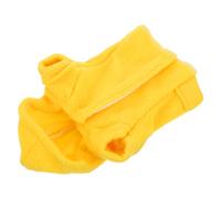 SUPVOX Sweat à Capuche pour Lézards Barbus en Coton Doux, Léger et Respirant, Taille Petite, Couleur Jaune, Accessoire Vestimentaire pour Reptiles Actifs, Adapté aux Dragons Barbus