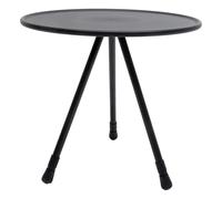 SUPVOX Table de Camping Pliante Noire 3 Pieds Réglable, Légère et Portable, Mini Table Extérieure pour Randonnée, Pique-niques et Activités de Plein Air, Accessoire Camping Pratique