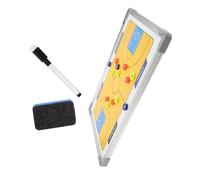SUPVOX Tableau Basketball Mural Aluminium pour Entraîneurs Tableau Effaçable à Sec Polyvalent pour Entraînement Analyse de Jeu et Planification Stratégique
