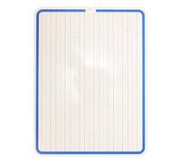 SUPVOX Tableau Blanc Ligné Double Face 30,2 X 23 CM pour Dessin et Quiz Garçon et Filles Effaçable à Sec Portable