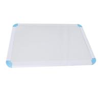 SUPVOX Tableau Blanc Magnétique Effaçable à Sec Bleu, Petit Tableau Mural en Plastique, Multifonction pour Bureau et Salle de Classe, Montage Mural Facile