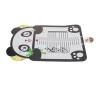 SUPVOX Tableau De Notes Musicales Éducatif pour Garçon Et Filles, Format Portable, Cartes Mémoire Solfège Thème Panda, pour Apprentissage Rythmique Et Reconnaissance des Notes, École Et Domicile