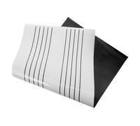 SUPVOX Tableau Magnétique Effaçable à Sec pour Musique Planche Souple Réutilisable pour Notes et Enseignement Fixation Pratique pour Réfrigérateur Design Moderne Outil Pédagogique pour