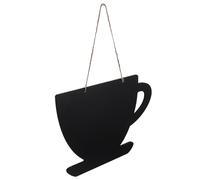 SUPVOX Tableau Noir en Bois à Suspendre Mini Tableau D'affichage Suspendu Décoratif Cordon Panneau D'écriture pour Messages Décoration Intérieure Créative Utilisation Maison et Bureau