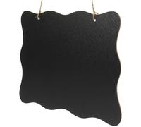 SUPVOX Tableau Noir Mural Double Face en Panneau de Fibres Haute Densité Tableau Mémo à Suspendre Surface Effaçable Marqueurs à Craie Décoration Murale pour Maison et Bureau