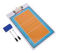 SUPVOX Tableau Volley PVC pour Entraîneurs de Football Portable