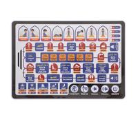 SUPVOX Tablette d'apprentissage De L'Alphabet Arabe pour Enfants Cartes Flash Parlantes Jouet Éducatif Coran Islamique Machine D'Éducation Précoce Interactive pour Maison Et École