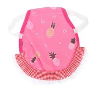 SUPVOX Tablier de Poule Coq mangeoire à Poulet Tablier de récolte Poulets déguisement Poule Accessoires Poules Selle de Poulet pour Poules Robe de Poulet pour Les Femmes Polyester