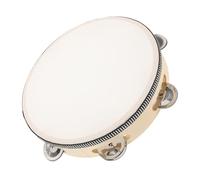 SUPVOX Tambourin À Main Pour Enfants, Instrument De Musique À Cadre En Bois, Jouet De Percussion Éducatif Pour Les Fêtes D'anniversaire Et Les Cours De Musique Préscolaires, 8