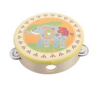 SUPVOX Tambourin pour Garçon Fille et Clair et Joyeux Instrument de Percussion Éducatif pour Développement Rythme et Motricité
