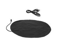 SUPVOX Tapis Chauffant Électrique pour Chats Et Chiens Coussin Chauffant avec Contrôle De Température Noir Portable pour Animaux De Compagnie