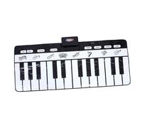 SUPVOX Tapis Piano Musical Garçon Fille Noir et Blanc Clavier Souple à Toucher Multimode pour Apprentissage et Coordination Main Pied Éducatif Portable