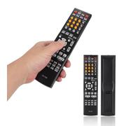 SUPVOX Télécommande Universelle : Compatible avec Le Récepteur Rc-1120 Avr-391 - Télécommande Infrarouge Programmable pour TV/DVD (Noire, sans Pile)