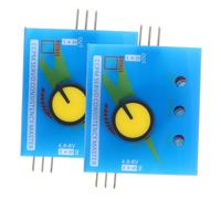 SUPVOX Testeur de Micro- 2Pcs Contrôleur de Vitesse avec Voyants Lumineux Outil de Débogage pour Modèles Rc Facile à Utiliser Accessoire Indispensable pour Hobbyistes