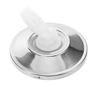 SUPVOX Tête de Balai Rotative en Acier Inoxydable 360° pour Balai Rond, Accessoire de Rechange Compatible, Pièce Détachée pour Nettoyage Sols Carrelés et Parquet, Entretien Ménage