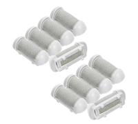 SUPVOX Têtes de Rechange en Plastique 10pcs pour Râpe à Talons Électrique Compatibles Universellement et Élimination des Callosités pour Soin des Pieds à Domicile