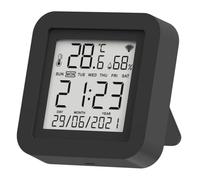 SUPVOX Thermomètre Hygromètre Numérique USB pour Maison avec Affichage Température Humidité Date Heure et Télécommande Wifi Compatible Domotique