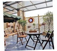 SUPVOX Thermomètre Mural Décoratif Forme Soleil Précision Élevée Design Créatif et Robuste Facile à Lire pour Intérieur et Extérieur