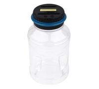 SUPVOX Tirelire Électronique Numérique avec Écran LCD Grosse Capacité en Plastique ABS Compteur Automatique de Pièces pour Pièces Australiennes Pot de Stockage sans Batterie pour