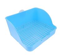 SUPVOX Toilettes pour Animaux Toilette pour Chiens Et Cobayes Potty Trainer Intérieur Bac à Litière Compact Bleu