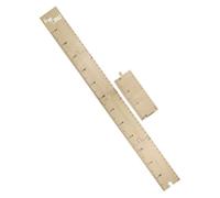 SUPVOX Toise Murale en Bois pour Tout-petits, Règle de Hauteur Adhésive 60-210 Cm, Mesure Croissance, Tableau Mural de Croissance Chambre Garçon et Filles, Décoration Pratique,
