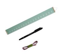 SUPVOX Toise Murale pour Garçon et Filles Décoration Murale, Motif Nordique, Taille Réglable, Toile Peinte, Peinture Acrylique, Couleur Avocat, Mesure Précise, Chambre Garçon et Filles