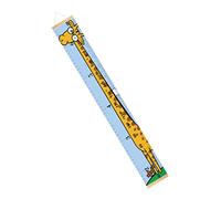 SUPVOX Toise Suspendue Pour Garçon Fille Motif Girafe Règle Murale Facile à Installer Ranger