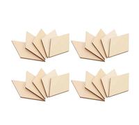SUPVOX Tranches de Bois Soi-même 30 Pièces 40 X 80 Mm Accessoires de Loisirs Créatifs en Bois Brut pour Décoration Intérieure pour Fête et Bricolage