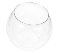 SUPVOX Transparent Fish Tank Medium Desktop Fish Bowl for Home Decoration and Office Display