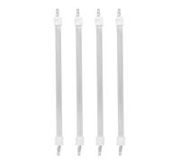 SUPVOX Tubes Chauffants en Quartz 4 pièces - Remplacement de Tuyau de Chauffage en Quartz - Élément Chauffant pour poêle électrique pour fêtes intérieures et extérieures, décoration