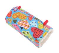 SUPVOX Tunnel Jouet Cylindrique pour Hamster Et Cochons d'Inde Cachette Confortable Peluche Douce Taille l pour Cage Et Environnement Intérieur Destiné Petits Rongeurs