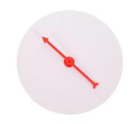 SUPVOX Turnitable Vide Dessin Roue des Prix Mousse Chanceux Rouet Jeux d'anniversaire Mini Roue de Prix Roue de Prix Qui Tourne Roues de Prix Roue de la Fortune Roue Plastique Blanche