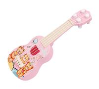 SUPVOX Ukulélé pour Tout-Petits 26 Cm en Plastique Motif Ours, Mini Guitare Musical Éducatif pour Garçon et Filles, Instrument de Musique Ludique Adapté aux Débutants Fêtes Enfantines