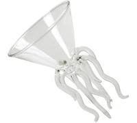 SUPVOX Verre à Vin de Fête 12 CM en Verre Européen Transparent Motif Pieuvre, Coupe à Cocktail pour Restaurant et Soirée Entre Amis