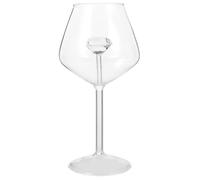SUPVOX Verre à Vin Décoratif en Verre Léger Design Créatif et Forme Haute pour Maison et Fête, Gobelet à Vin Confortable et Unique