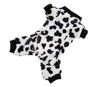 SUPVOX Vêtements Polyester à Motif Vache pour Chiens Manteau Automne Hiver pour Animaux De Petite Vêtements Douillets pour Chiens Parfait pour Dormir Photos s