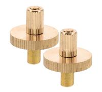 SUPVOX Vis de Chevalet pour Contrebasse Laiton Doré Vis Réglables à Structure Séparée Accessoires de Remplacement Précis pour Instruments à Cordes