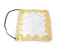 SUPVOX Voile de Danseuse Ventre pour Cosplay en Polyester Pourpre, Masque Chic et Agréable à Porter, Accessoire pour Spectacle et Scène