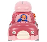 SUPVOX Voiture Jouet à Rétrofriction Portable Véhicules Miniatures Amusants pour Garçon Fille avec Rangement Intégré Pratique